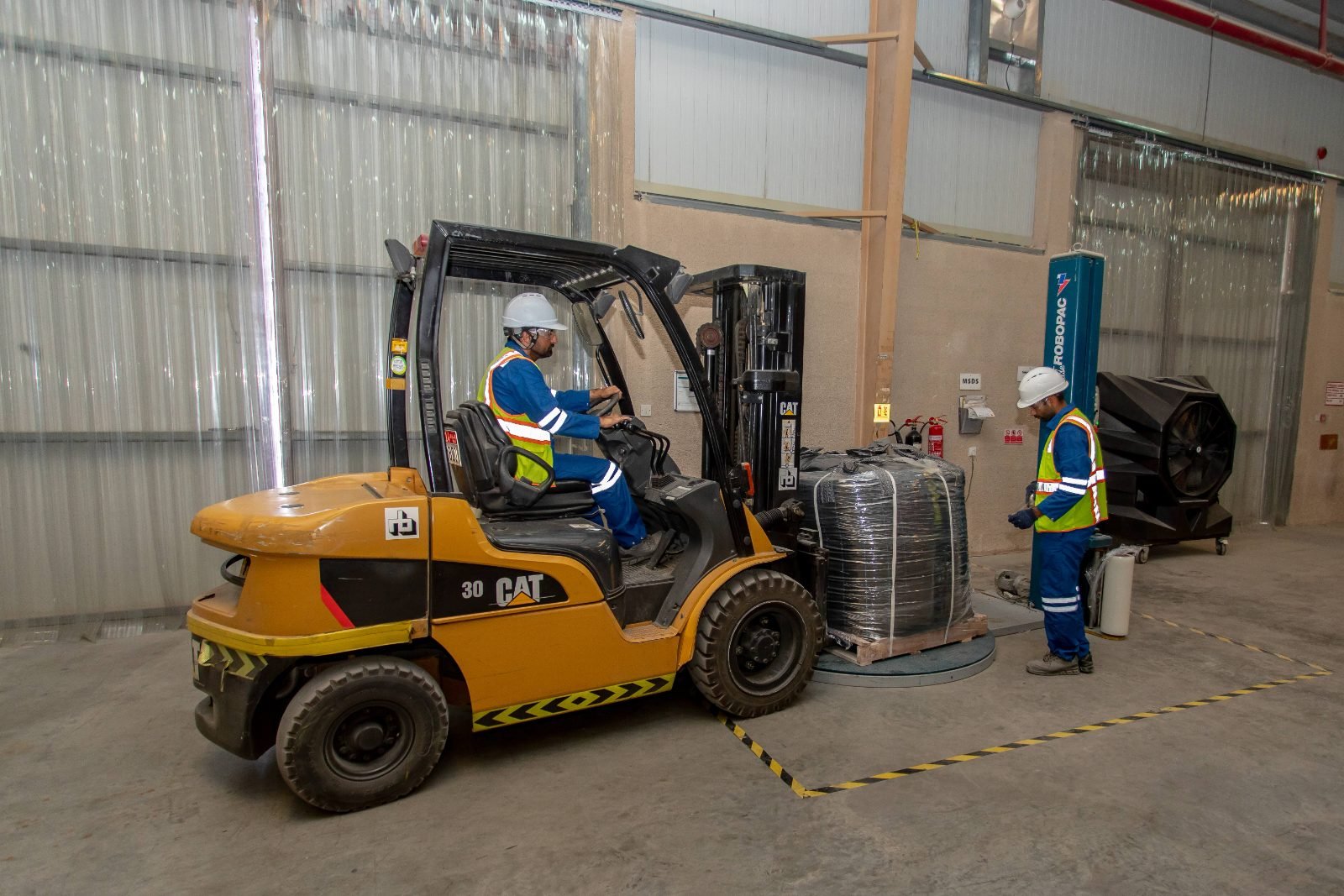 Pallet Stretch-Wrapping & Dispatch