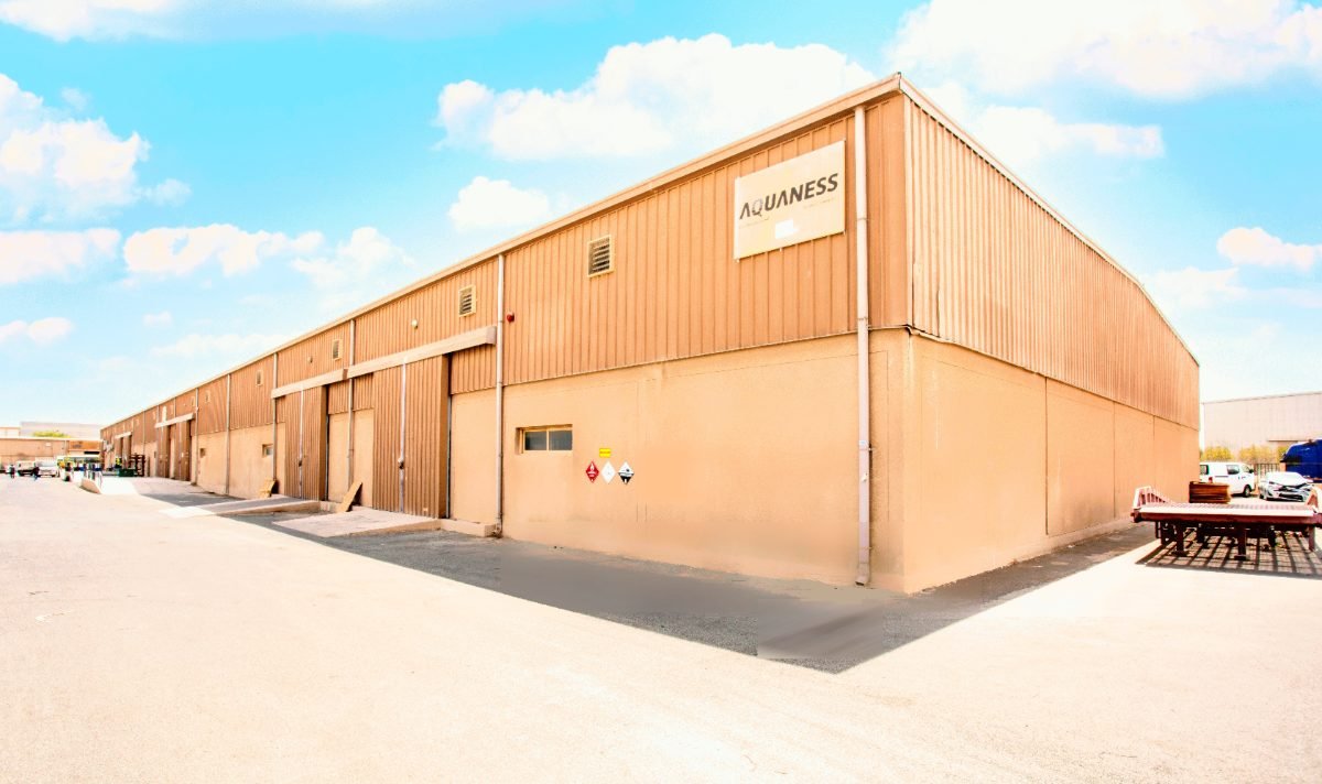 Aquaness warehouse exterior