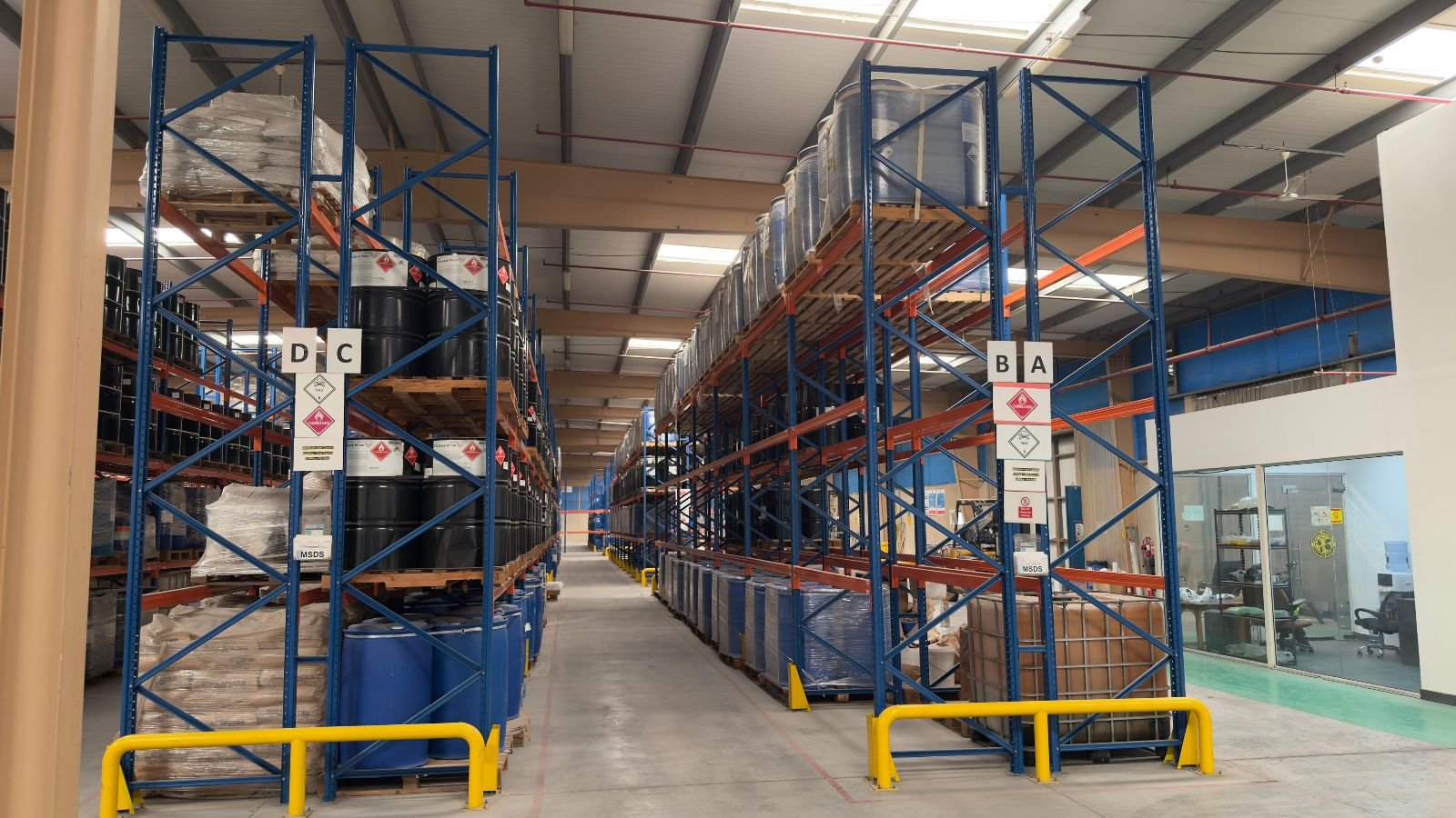 Storage zones